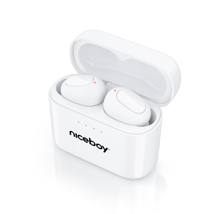 Niceboy HIVE Podsie 4 - Безжичен earphones IP54 бял