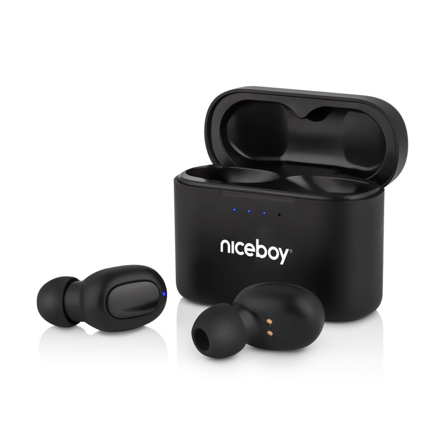 Niceboy HIVE Podsie 4 - Безжични слушалки IP54 черен