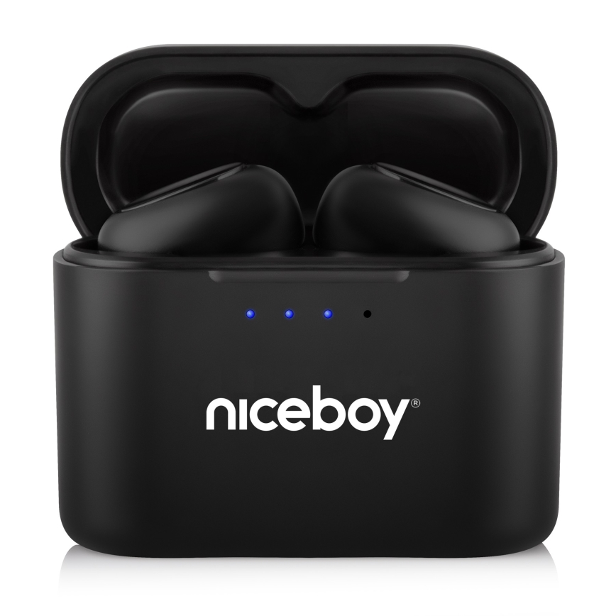 Niceboy HIVE Podsie 4 - Безжични слушалки IP54 черен