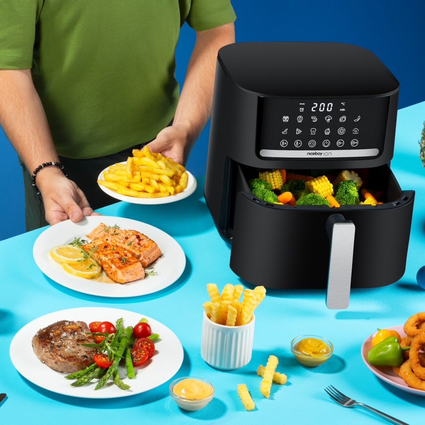 Niceboy ION AirFryer PRO - Еър фрайър 6,5 l 1600W/230V