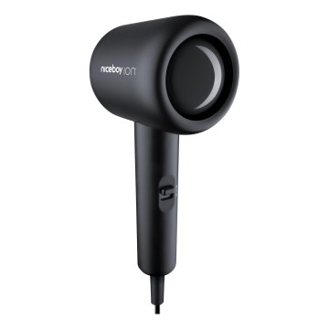 Niceboy ION AirSonic POP - Сешоар за коса 1400W/230V черен