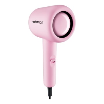 Niceboy ION AirSonic POP - Сешоар за коса 1400W/230V розов