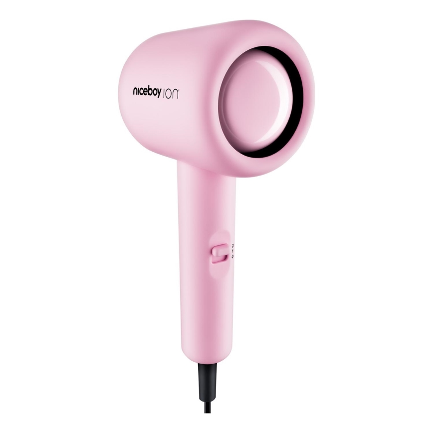 Niceboy ION AirSonic POP - Сешоар за коса 1400W/230V розов