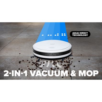 Niceboy ION Charles i6 - Умен роботизиран прахосмукачка 2в1 2600 mAh Wi-Fi бял