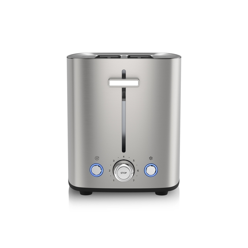 Niceboy ION Cruncher C4 - Тостер с два отвора и печка 850W/230V неръждаем