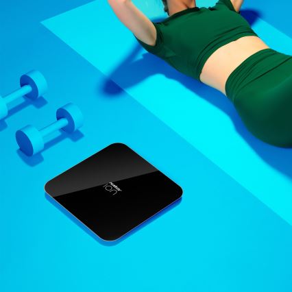 Niceboy ION FitScale - Електронна везна 3xAAA черен