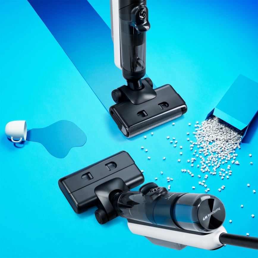 Niceboy ION Hurricane W9 - Безжична пръчкова прахосмукачка 2в1 180W/2600 mAh черен