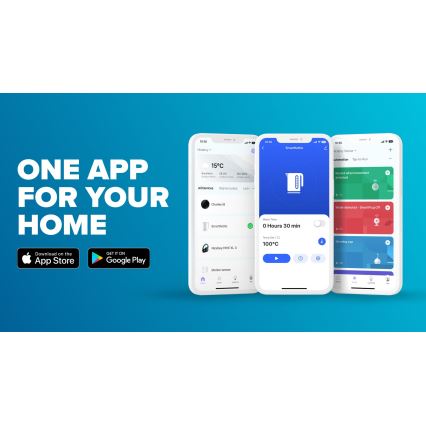 Niceboy ION SmartKettle - Смарт чайник с терморегулация 1,7 l 2200W/230V Wi-Fi бял