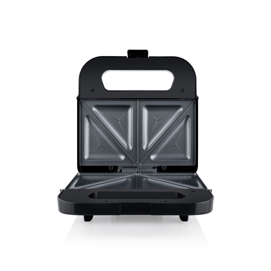 Niceboy ION Snacker S1 - Уред за приготвяне на сандвичи 750W/230V матов хром/черен