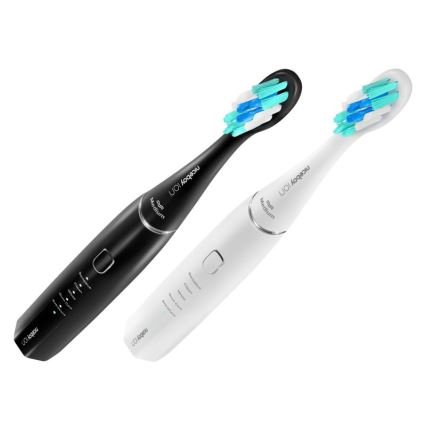 Niceboy ION Sonic Duo Pack - К-кт 2x Звукова четка за зъби IPX7 черен + бял