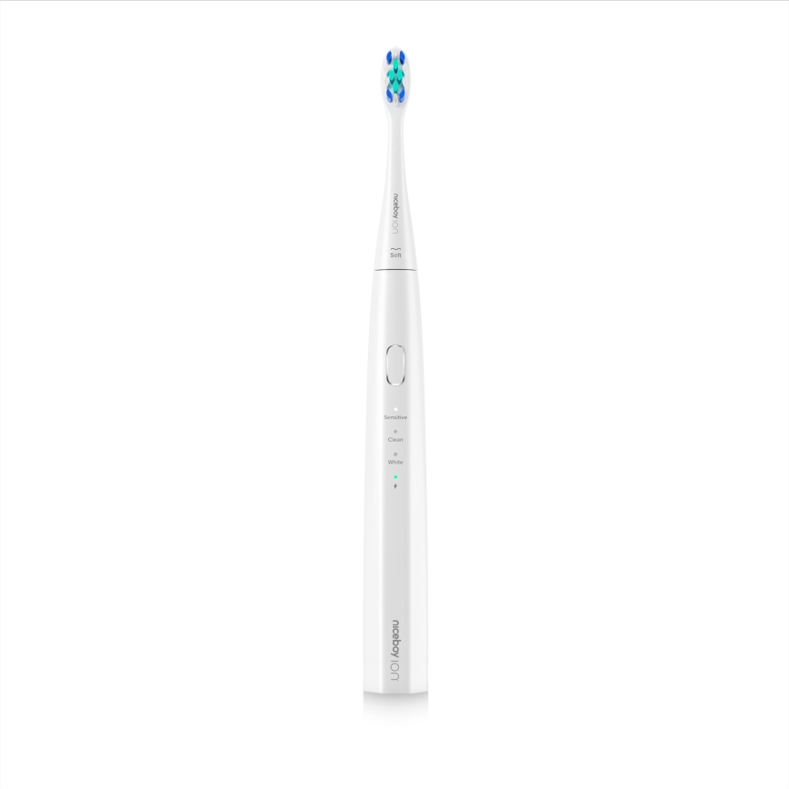 Niceboy ION Sonic Lite - Звукова четка за зъби 500 mAh IPX7 бял