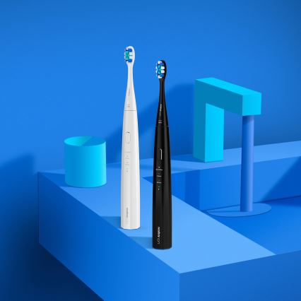 Niceboy ION Sonic Lite - Звукова електрическа четка за зъби 500 mAh IPX7 бял