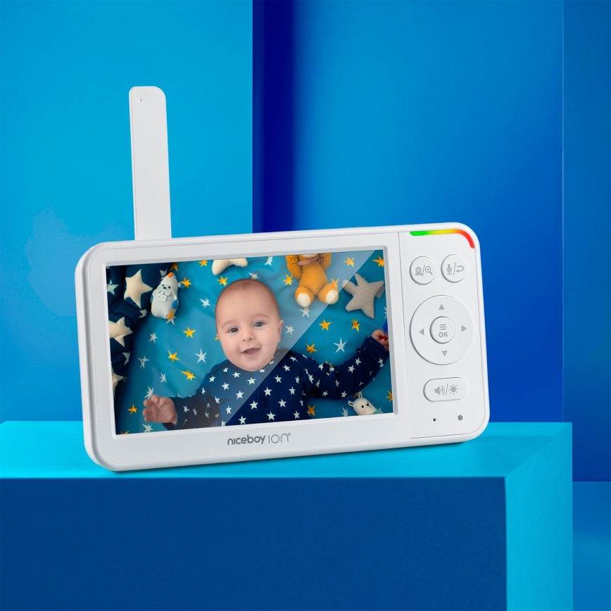 Niceboy ION Starlight SL5 - Бебефон Full HD 1080p 4000 mAh 5V