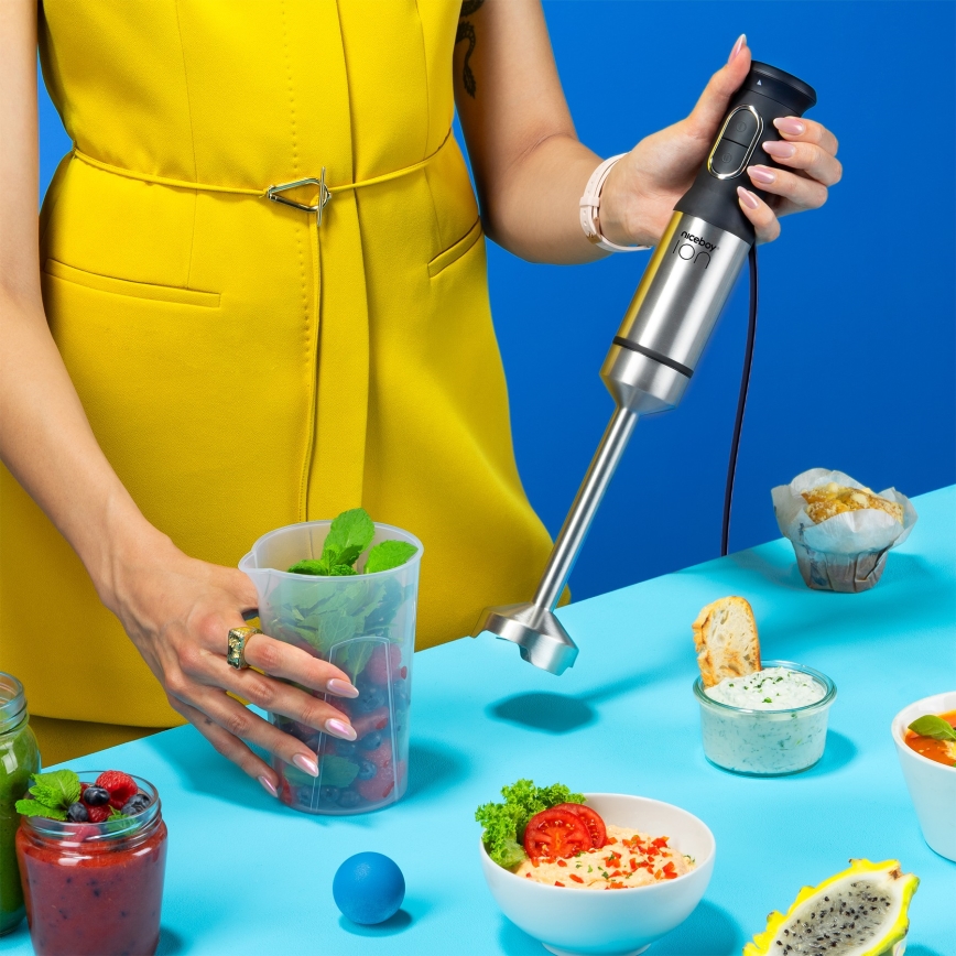 Niceboy ION Twister T2 - Пасатор 1200W/230V неръждаем/черен