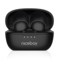Niceboy Podsie 4 POP - Безжичен earphones 400 mAh + 2x 40 mAh IPX4 черен