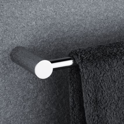 NIMCO BR 11035-26 - Стенна закачалка за кърпи BORMO 36 см лъскав хром