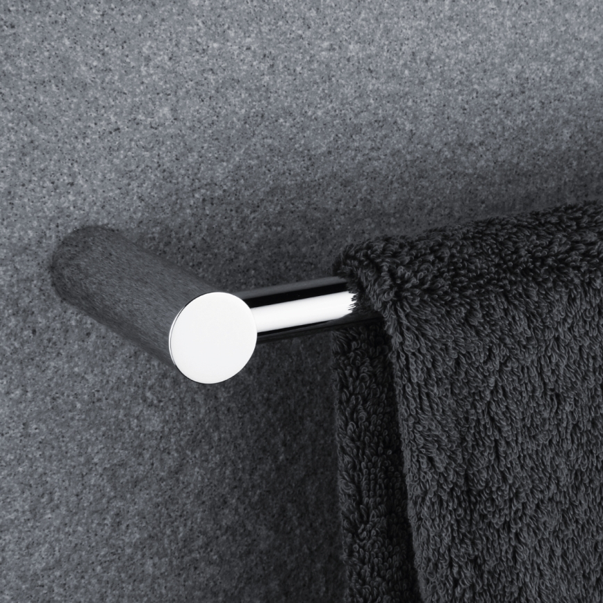 NIMCO BR 11046-26 - Стенна закачалка за кърпи BORMO 47 см лъскав хром