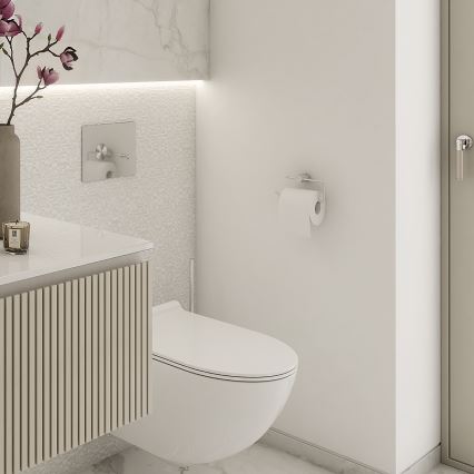 NIMCO BR 11055-26 - Поставка за тоалетна хартия BORMO лъскав хром