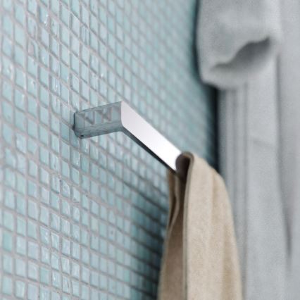 NIMCO MA 29046-26 - Стенна закачалка за кърпи MAYA 46 см лъскав хром