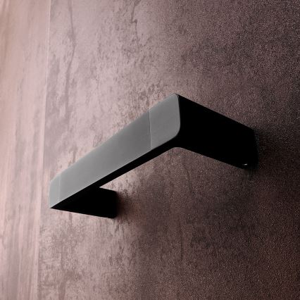 NIMCO MAC 29035-90 - Стенна закачалка за кърпи MAYA 36 см матов черен