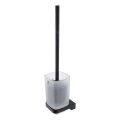 NIMCO MAC 29094CN-90 - Четка за тоалетна със стенен монтаж MAYA матов стъкло/матов черен
