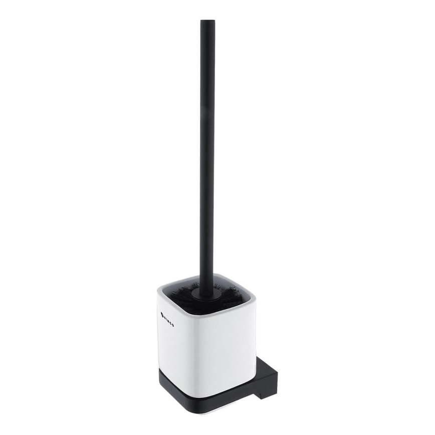 NIMCO MAC 29094KN-90 - Четка за тоалетна със стенен монтаж MAYA бял/матов черен