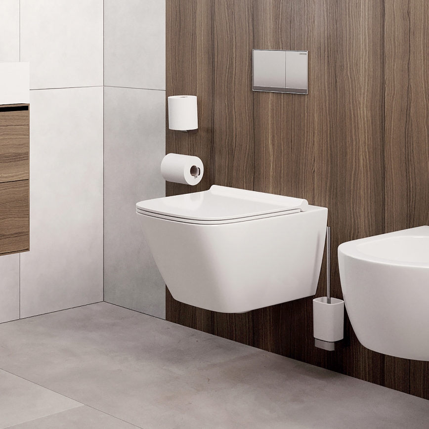 NIMCO NK 30055-26 - Поставка за тоалетна хартия NIKAU лъскав хром