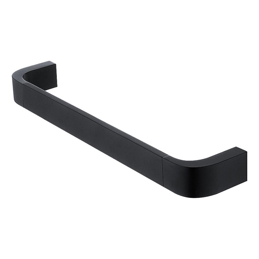 NIMCO NKC 30035-90 - Стенна закачалка за кърпи NIKAU 39 см матов черен
