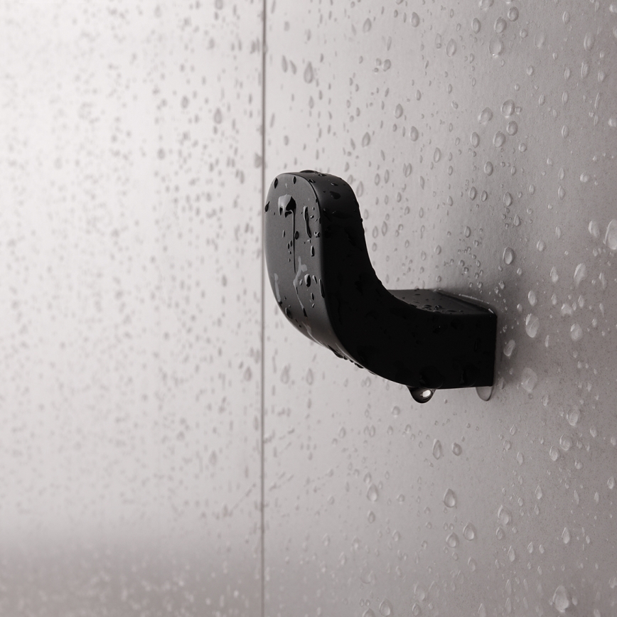 NIMCO NKC 30054-90 - Стенна закачалка NIKAU матов черен