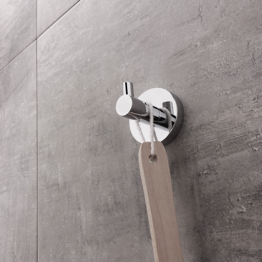 NIMCO UN 13054-26 - Стенна закачалка UNIX лъскав хром