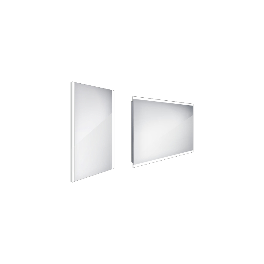 NIMCO ZP 11000 - LED огледало за баня с подсветка LED/18W/230V 6500K 60x40 см IP44