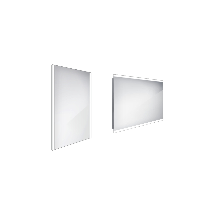 NIMCO ZP 11001 - LED огледало за баня с подсветка LED/21W/230V 6500K 70x50 см IP44