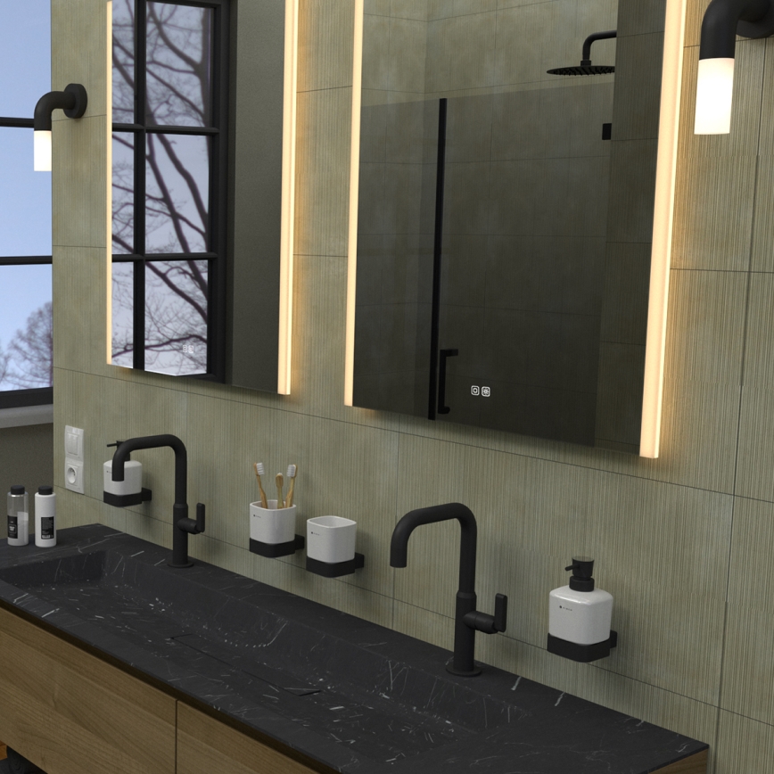 NIMCO ZP 11001VX - Димируемо огледало за баня с вградена LED подсветка LED/21W/230V 3000-6500K 70x50 см IP44