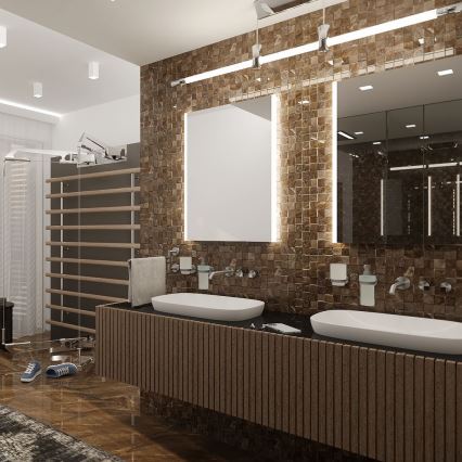 NIMCO ZP 11002 - LED подсветено огледало за баня LED/24W/230V 6500K 80x60 cm IP44