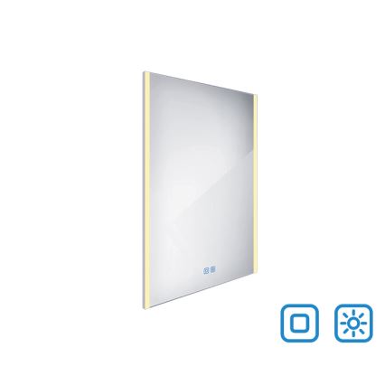 NIMCO ZP 11002VX - LED Димируемо огледало за баня с подсветка LED/24W/230V 3000-6500K 80x60 см IP44
