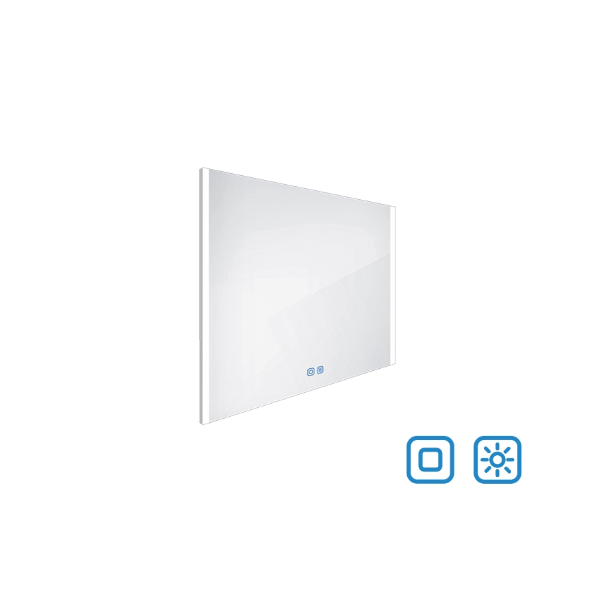 NIMCO ZP 11003V - LED Димируемо огледало за баня с подсветка LED/21W/230V 3000-6500K 70x80 см IP44