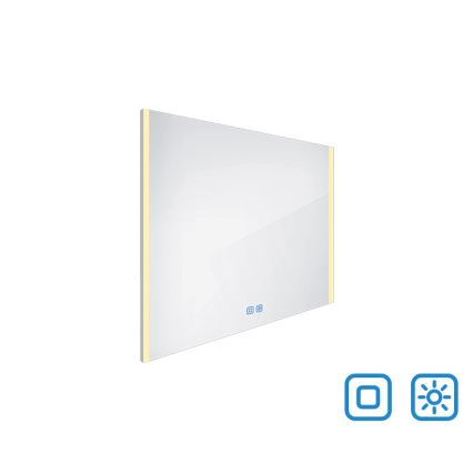 NIMCO ZP 11003VX - LED Димируемо огледало за баня с подсветка LED/21W/230V 3000-6500K 70x80 см IP44