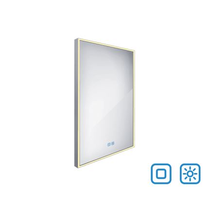 NIMCO ZP 13001VX - LED Димируемо огледало за баня с подсветка LED/35W/230V 3000-6500K 70x50 см IP44