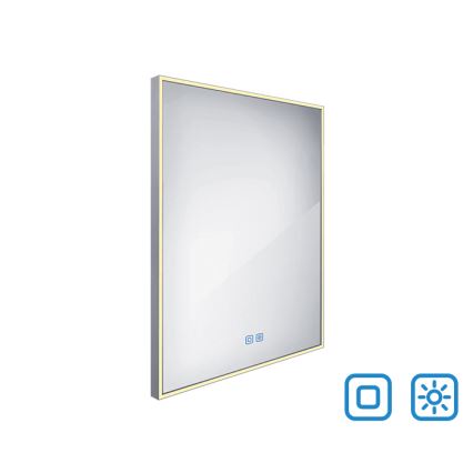 NIMCO ZP 13002VX - LED Димируемо огледало за баня с подсветка LED/41W/230V 3000-6500K 80x60 см IP44