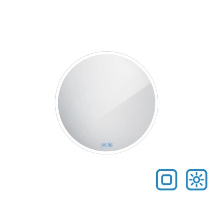 NIMCO ZP 26000RVX - LED Димируемо огледало за баня с подсветка LED/26W/230V 3000-6500K Ø 60 см IP44