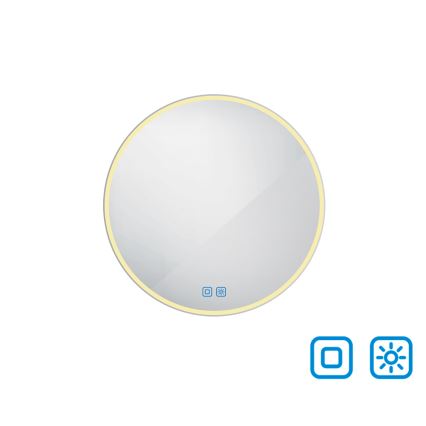 NIMCO ZP 26000RVX - LED Димируемо огледало за баня с подсветка LED/26W/230V 3000-6500K Ø 60 см IP44