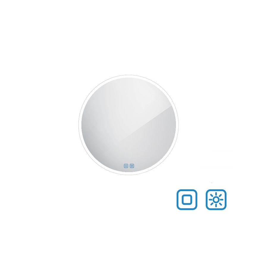 NIMCO ZP 26000RVX - LED димируемо огледало за баня с подсветка LED/26W/230V 3000-6500K Ø 60 cm IP44