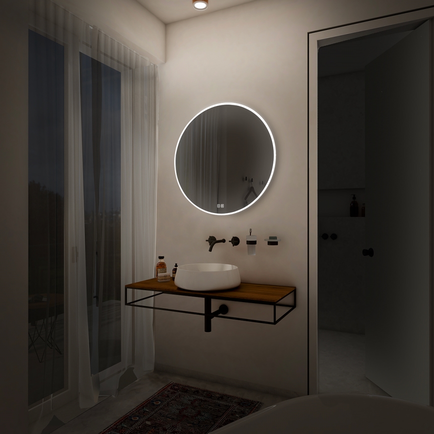 NIMCO ZP 26000RVX - LED димируемо огледало за баня с подсветка LED/26W/230V 3000-6500K Ø 60 cm IP44