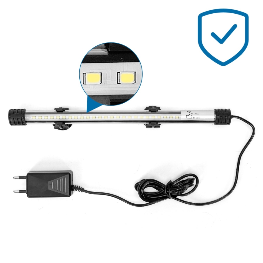Nobleza - LED Осветление за аквариум LED/1,5W/230V IPX7 30 см