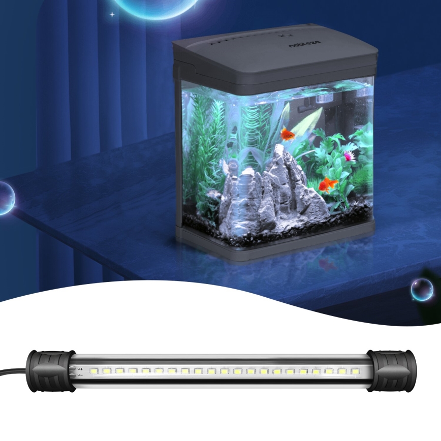 Nobleza - LED Осветление за аквариум LED/1W/230V IPX7 20 см