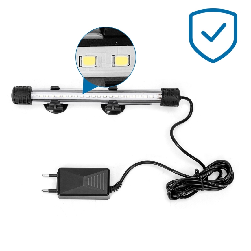 Nobleza - LED Осветление за аквариум LED/1W/230V IPX7 20 см