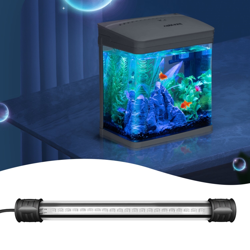 Nobleza - LED Осветление за аквариум LED/1W/230V IPX7 20 см