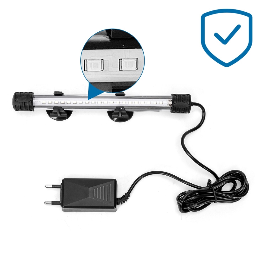 Nobleza - LED Осветление за аквариум LED/1W/230V IPX7 20 см