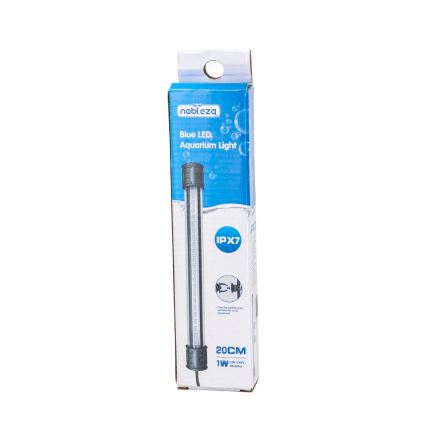 Nobleza - LED Осветление за аквариум LED/1W/230V IPX7 20 см