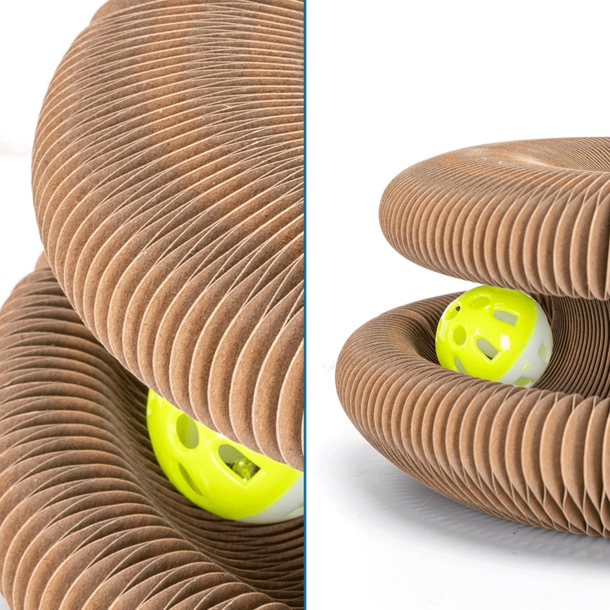 Nobleza - Котешка драскалка 3в1 кафява